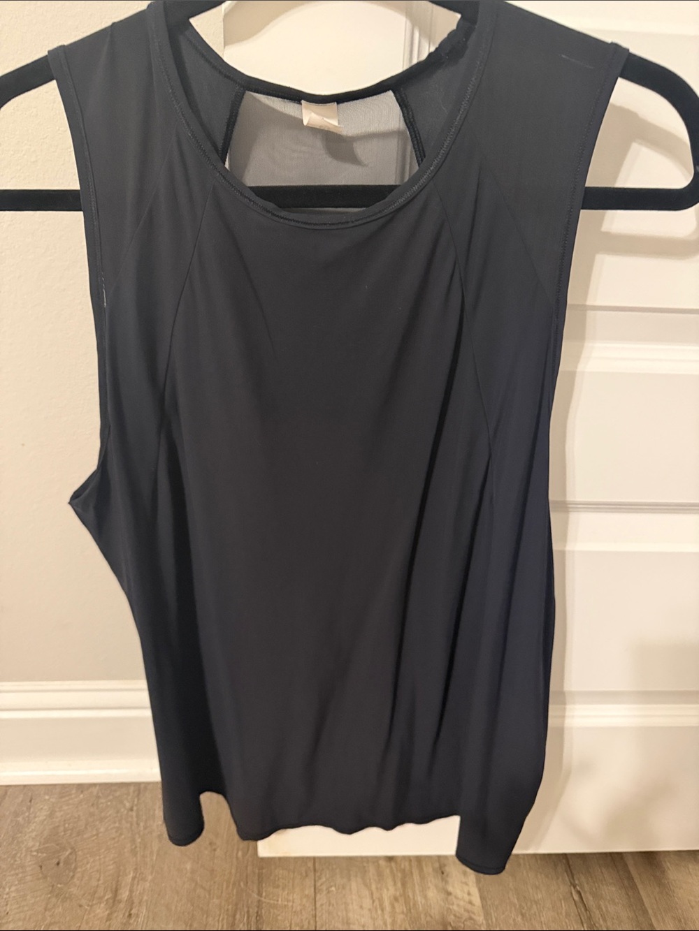 lululemon athletica Black sculpt Tank top
